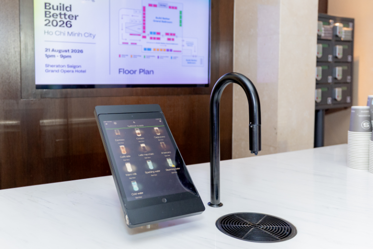 TopBrewer tại Build Better 2026: Trải Nghiệm Cà Phê Bền Vững Cùng Thiết Kế Biophilic
